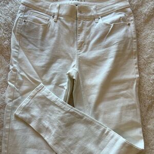 WHBM Women's White Skinny Jeans